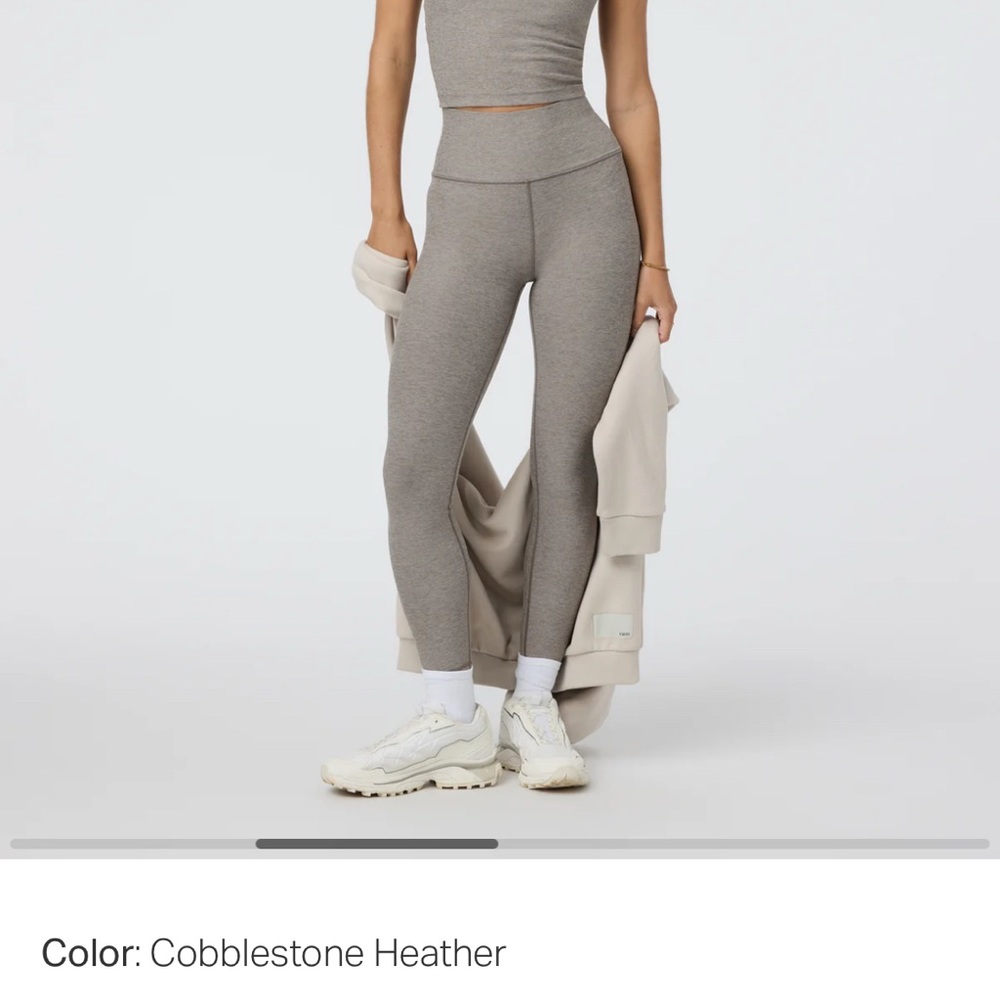 Vuori Cobblestone Heather Women's  Clean Elevation Leggings